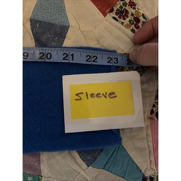 VTG Ann Taylor Wool Angora Babydoll Blue Sweater M Coquette Y2K Quiet Luxury - Picture 7 of 10